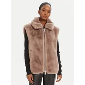 PINKO Brezrokavnik Deyn Gilet 105107 A2WN D01 Bež Regular Fit