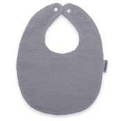 Muslin otroški podbradnik New Baby grey