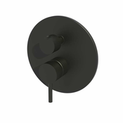 LIG019NO Paffoni Light pokrivna plošča črna