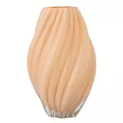 Oranžna steklena vaza (višina 30 cm) Kanji – Bloomingville