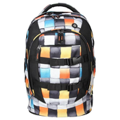 Spirit: Ergonomska kockasta školska torba Urban ruksak 46x33x22cm