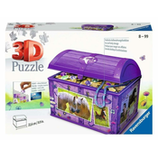 Ravensburger Puzzle 3D Kutija sa blagom, 216 delova
