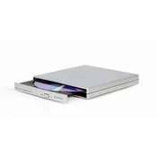 Gembird zunanji pogon USB DVD DVD-USB-021-SV
