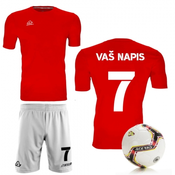 Cici Football Rdeča | Otroški nogometni komplet | Acerbis