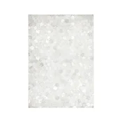 Novel RAVNO TKANA PREPROGA Spark 210, Siva/Silber 80/150 cm siva, srebrne barve
