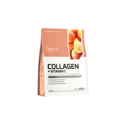 OstroVit Collagen + Vitamin C malina breskva 400g