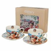 ŠALICE SET PORCULAN 2/1 270 ML U POKLON KUTIJI MEXICAN ART
