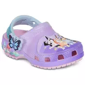 Crocs Bluey Multi Pink Cls Clg T Vijolična