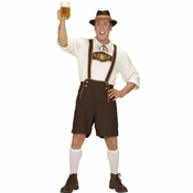 Widmann Moški Pustni Kostum Oktoberfest, XL