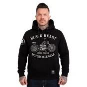 Hoodi moška - CHOPPER - BLACK HEART - 21122