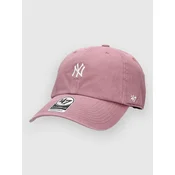 47Brand MLB NY Yankees Base Runner 47 Clean Up Cap mauve