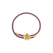 COACH Zapestnica Tea Rose zlata/temno rdeča