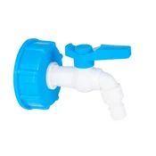 Komplet za IBC rezervoar, matica S60x6 + kroglična pipa 1/2 81420