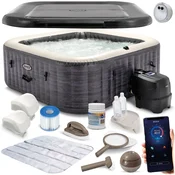 Nafukavajuci SPA s hidromasažom za 4 osobe INTEX 28450 + Generator klora