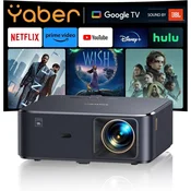 slomart YABER projektor 4K z Android TV, JBL zvokom, Dolby Audio, WiFi 6