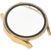 Infostyle Ovitek s cirkoni za Samsung Galaxy Watch 7 44mm – zlata