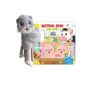 Kotka Sisi na wsi Ksiazka z maskotka