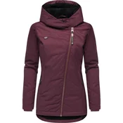 Ragwear Zimska jakna Gordon temno rdeča