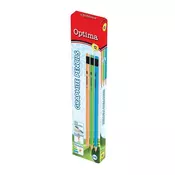 Grafitni svinčnik Optima HB z radirko