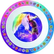 Unicorn Academy: Mikroval varna plastična globoka plošča