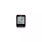 PLANET BIKE Brzinomer za bicikl Echowell BC-8 black-red - Kilometar sat
