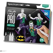 Komplet umetniških ilustracij HEROES AND VILLAINS : THE JOKER