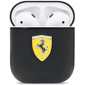 Ferrari FESA2LEBK AirPods cover black On Track Leather (FESA2LEBK)