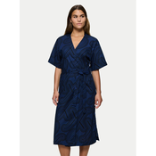 Triumph Kimono Beach MyWear 10222618 Mornarsko modra Relaxed Fit