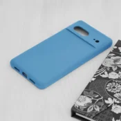 Infostyle Silikonski ovitek Soft Edge za Google Pixel 7 Svetlo modra/TPU silikon