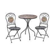 Homestar Balkonski set MOSAIC miza in 2 stola