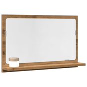 Kupaonski ormaric s ogledalom Artisan hrast 60x11x37 cm