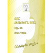 WIGGINS:SIX MINIATURES OP.63 SOLO VIOLA