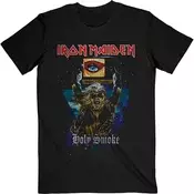 Iron Maiden Holy Smoke Space Triangle Black M Majica