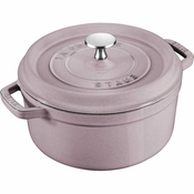 Staub Krožna litoželezna posoda Staub - 2,2 l, cvetlični vrtnar Cherry Blossom