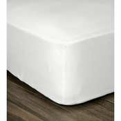 Podesiva plahta Lovely Home Bijela 180 x 200 Bracni krevet (180 x 200 cm)