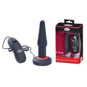 Gardj Europe MALESATION Dvoslojni silikonski vibrator v obliki čepa S
