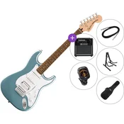 Fender Squier Affinity Series Stratocaster Junior HSS LRL SET 2 Ice Blue Metallic Elektricna gitara