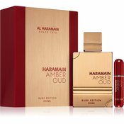 Al Haramain Amber Oud Ruby Edition poklon set uniseks 200 ml