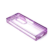 Maska za telefon Clear TPU za Samsung Z Fold 4 ljubicasta
