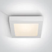 STROPNA SVETILKA LED/30W/1957lm/3000K/240V BELA DM62130AF/W/W