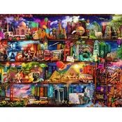 Ravensburger Puzzle Svet knjiga, 2000 delova