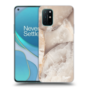 Silikonski črni ovitek za OnePlus 8T - Cream marble