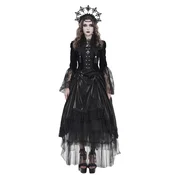 Ženski plašč DEVIL FASHION - Wings of Nocturne - črn - CT277