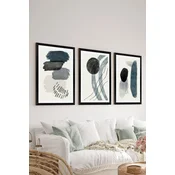 WALLXPERT Set 3 dekorativne slike Artsycllct19