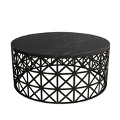 Wallity Klub sto Selin 90x38x90cm Crni