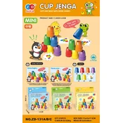 MINI Cups + Cards Arcade Game Frog Edition