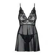 Obsessive komplet babydoll in tangice - Indilla (Brezplačen 1 L mehčalca Passion)