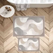 Lessentiel Maison Set prostirki za kupatilo Asr21, 2 dela, Krem