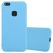 Cadorabo Cadorabo Case, združljiv s Huawei v Candy Blue - Zaščitni pokrov, narejen iz fleksibilnega silikona TPU, (20572501)
