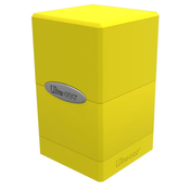 Kutija za kartice Ultra Pro Satin Tower - Bright Yellow (100+ kom.)